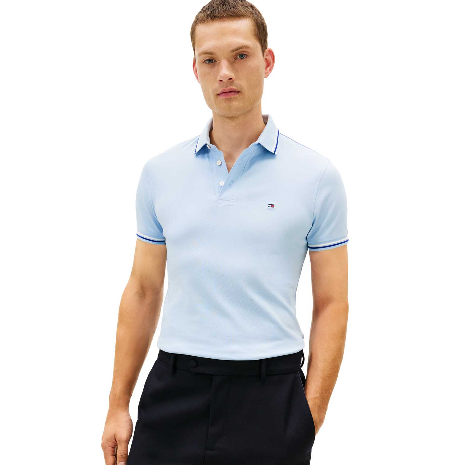 Tommy Hilfiger Tipped Slim Fit Seasonal Polo